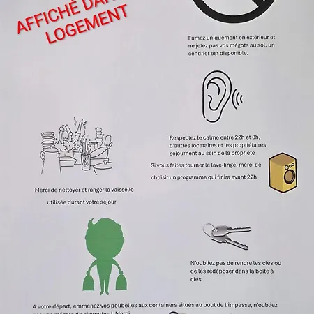 - Embrun Climatisé 2 Avec Terrasse - Plage, Village De Noëlet Commerces à Pied - Parking - 4 Personnes - Chien Accepté